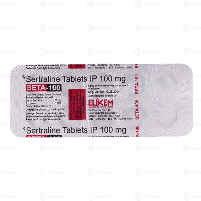 Seta 100mg Tablet 10s