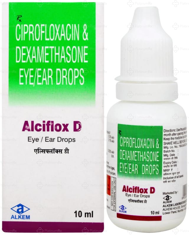 Alciflox D Eye/Ear Drop 10ml
