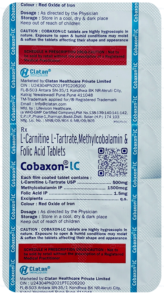 Cobaxon LC Tablet 10s