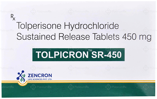 Tolpicron 450mg Tablet SR 10s
