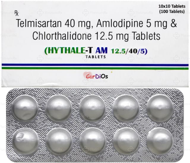 Hythale T AM 6.25/40/5mg Tablet 10s