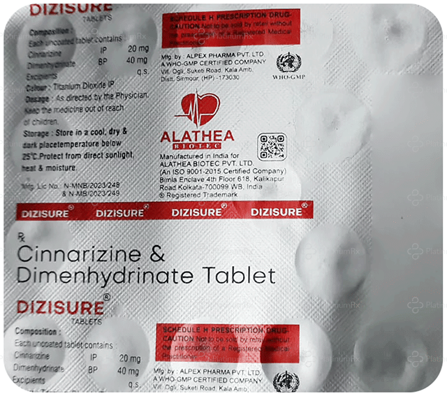 Dizisure 20/40mg Tablet 15s