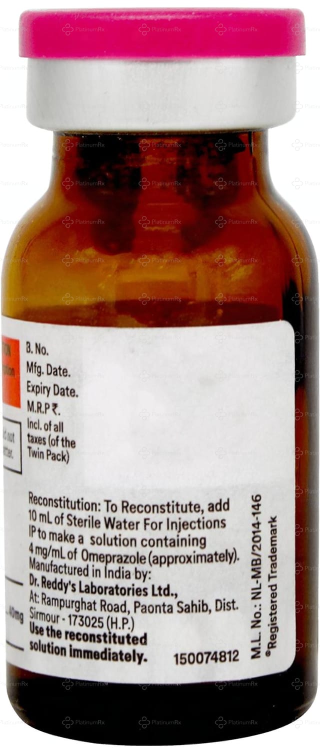Omez 40mg Injection 10ml