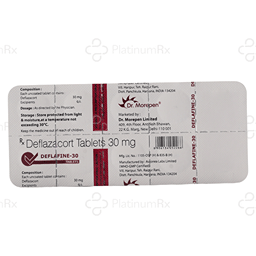 Deflafine 30mg Tablet 10s
