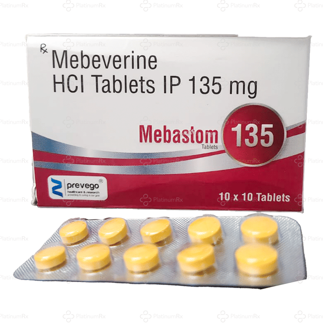 Mebastom 135mg Tablet 10s