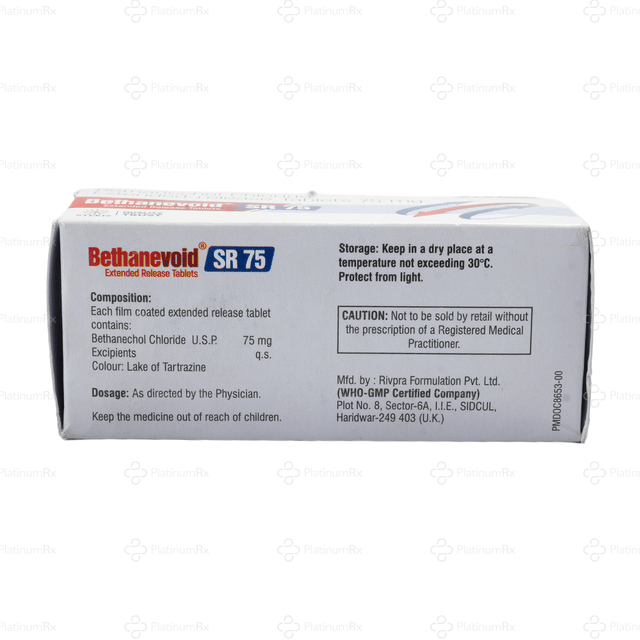 Bethanevoid SR 75mg Tablet 10s