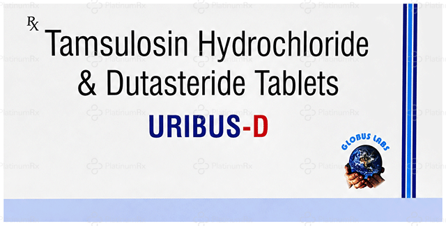 Uribus D 0.5/0.4mg Tablet 10s
