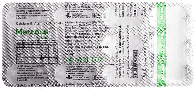 Mattocal Tablet 10s