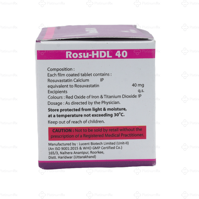 Rosu HDL 40mg Tablet 10s