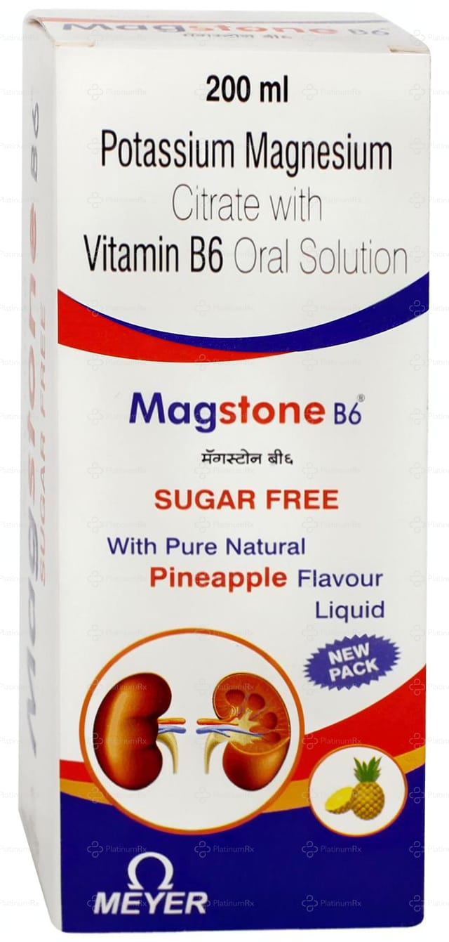 Magstone B6 Pineapple Oral Solution 200ml