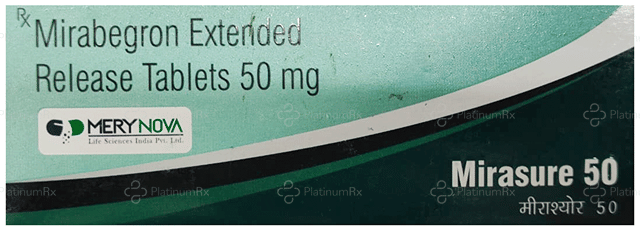 Mirasure 50mg Tablet ER 10s