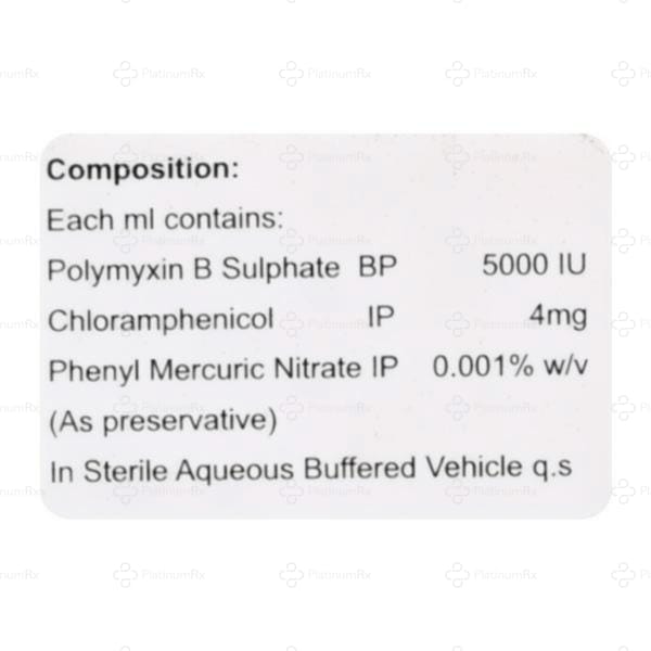 Polychlor 4/5000IU Eye/Ear Drops 5ml