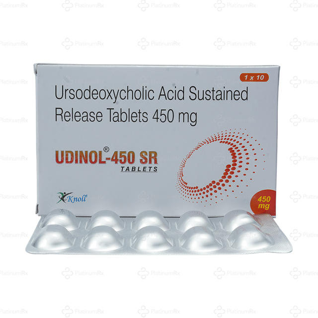 Udinol 450mg Tablet SR 10s