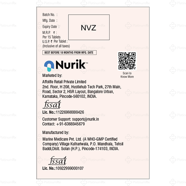 Zincurik Tablets 15s