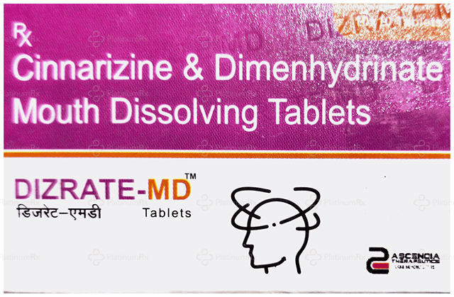 Dizrate 20/40mg Tablet MD 10s
