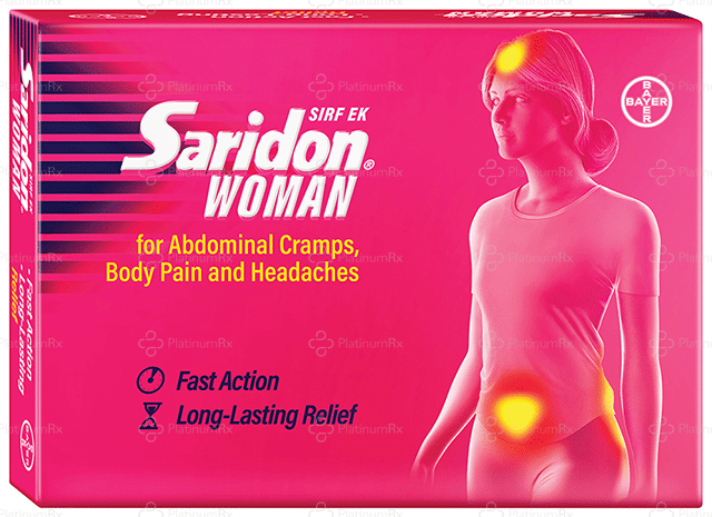 Saridon Woman Tablet 5s