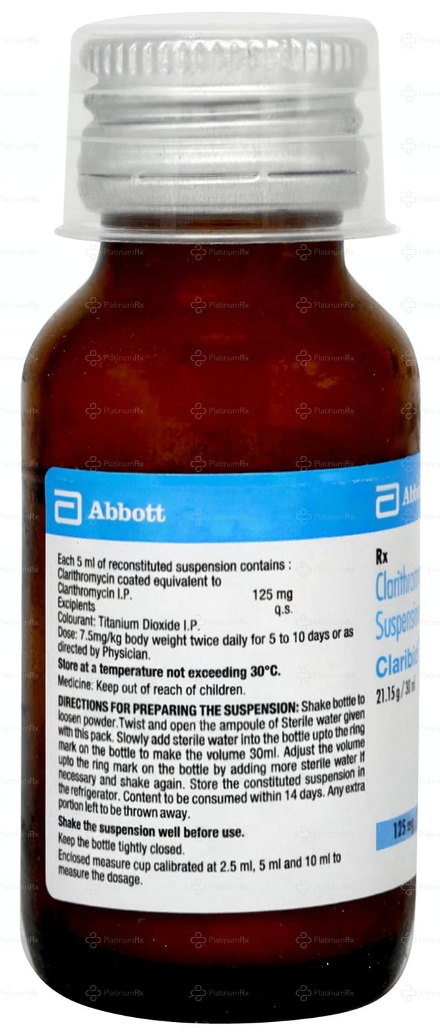 Claribid 125mg Granules 30gm
