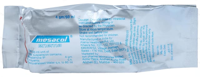 Mesacol 4gm Enema 60ml