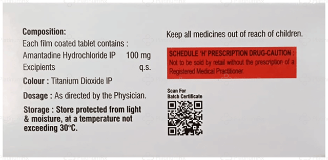 Amantabrook 100mg Tablet 10s