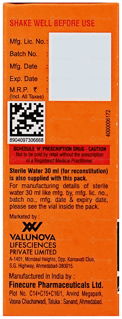 Valuclav Forte 400/57mg Oral Suspension 30ml