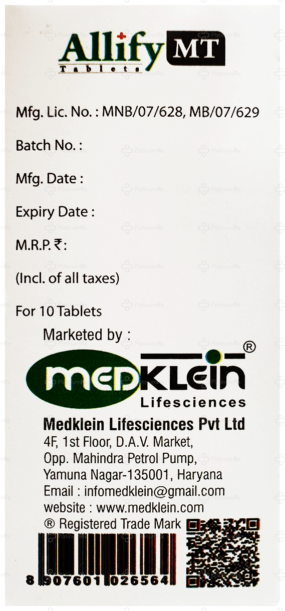 Allify MT 20/10mg Tablet 10s