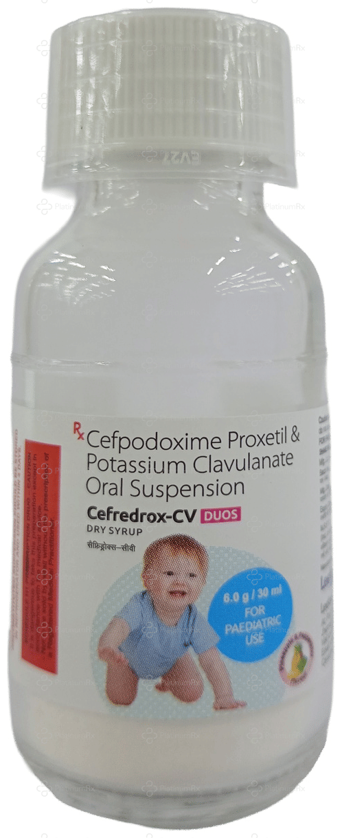 Cefredrox CV Duo 100/62.5mg Dry Syrup 30ml