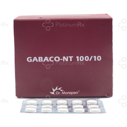 Gabaco NT 100/10mg Tablet 15s