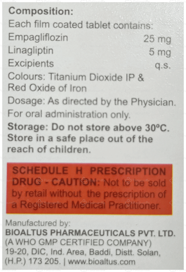 Ritempa LG 25/5mg Tablet 10s