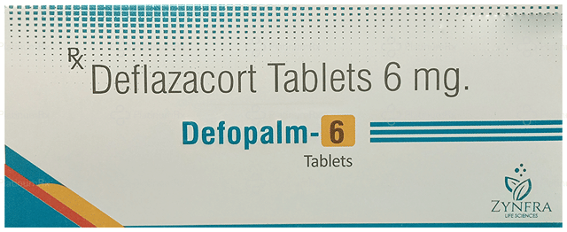 Defopalm 6mg Tablet 10s