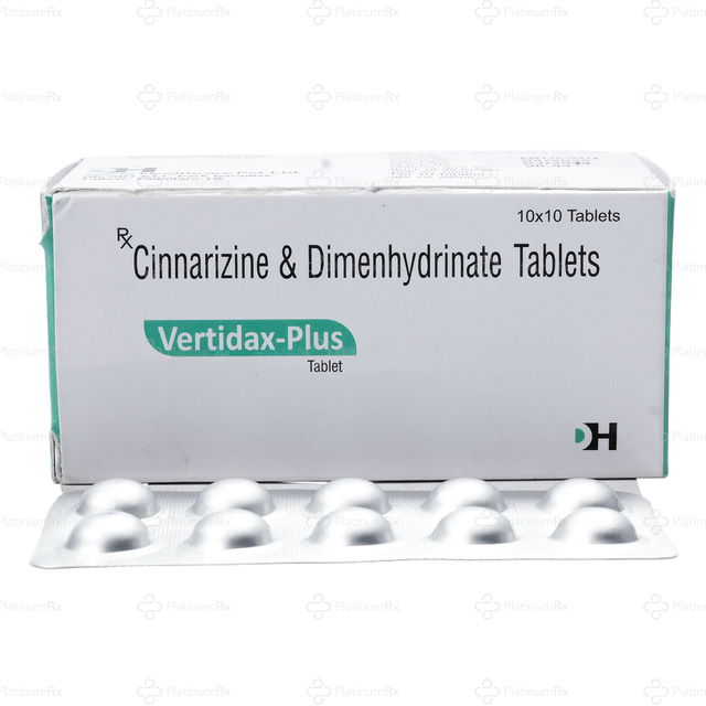 Vertidax Plus 20/40mg Tablet 10s