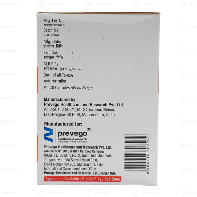 Becovac Capsule 20s
