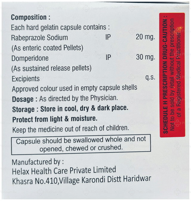 Mak DSR 30/20mg Capsule SR 10s