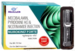 Nurokind Forte 1500mcg/100mg/100mg Injection 2ml