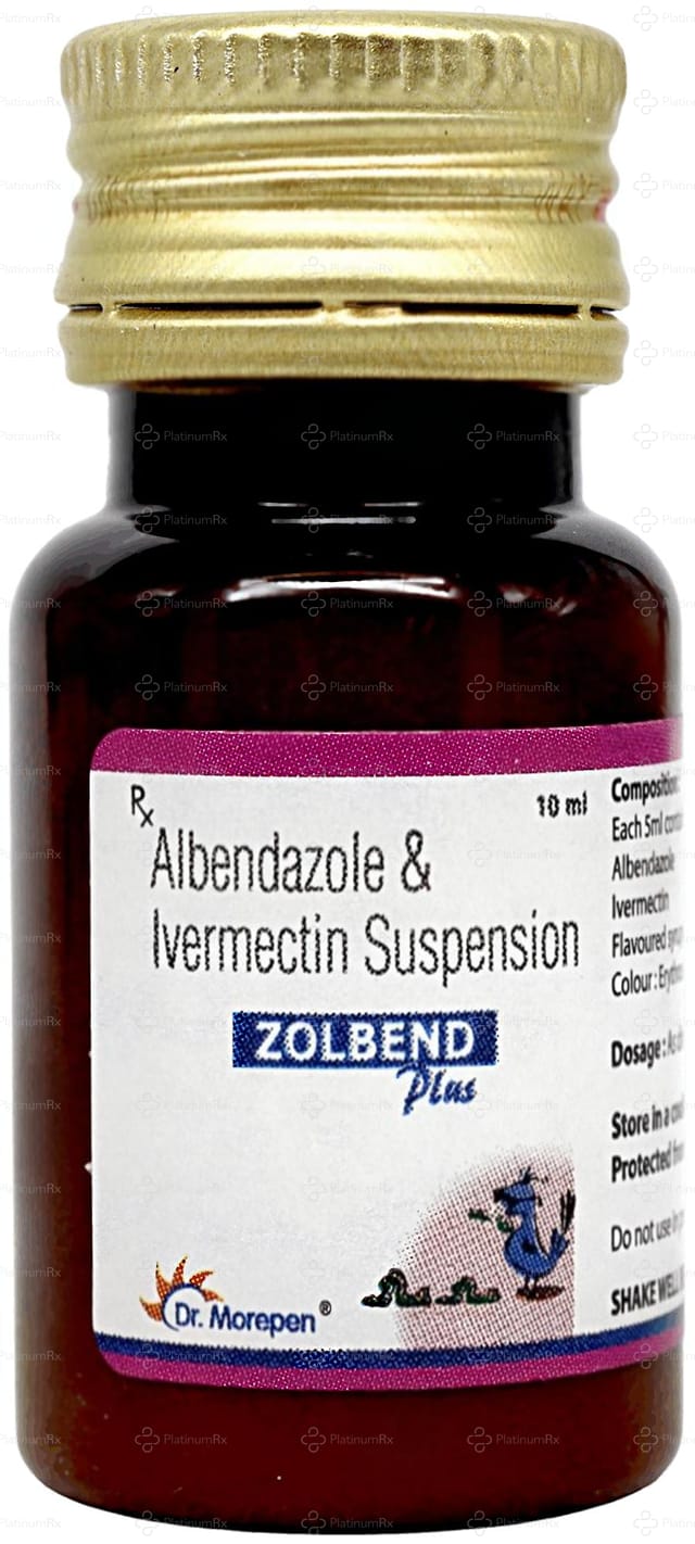 Zolbend Plus 3/200mg Syrup 10ml