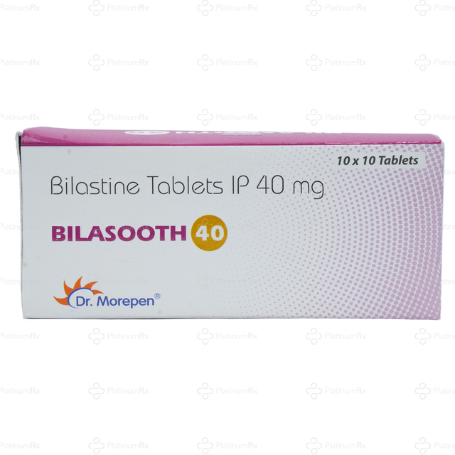 Bilasooth 40mg Tablet 10s