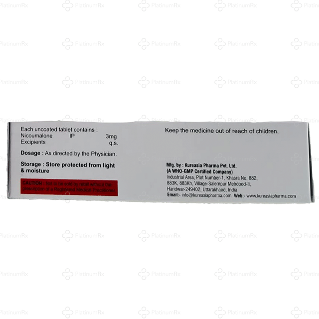 Nicomol 3mg Tablet 10s