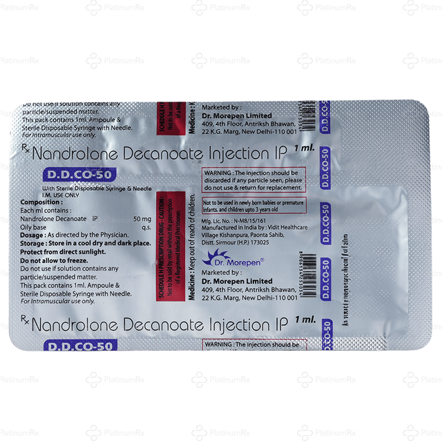 DD Co 50mg Injection 1s