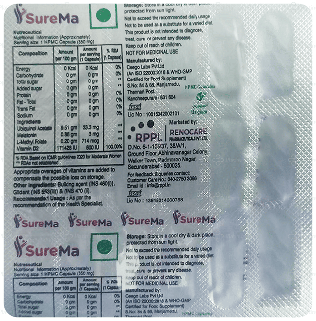 Surema Capsule 15s