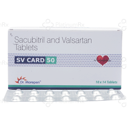SV Card 50mg Tablet 14s
