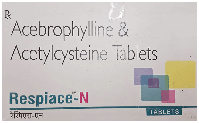 Respiace N 100/600mg Tablet 10s