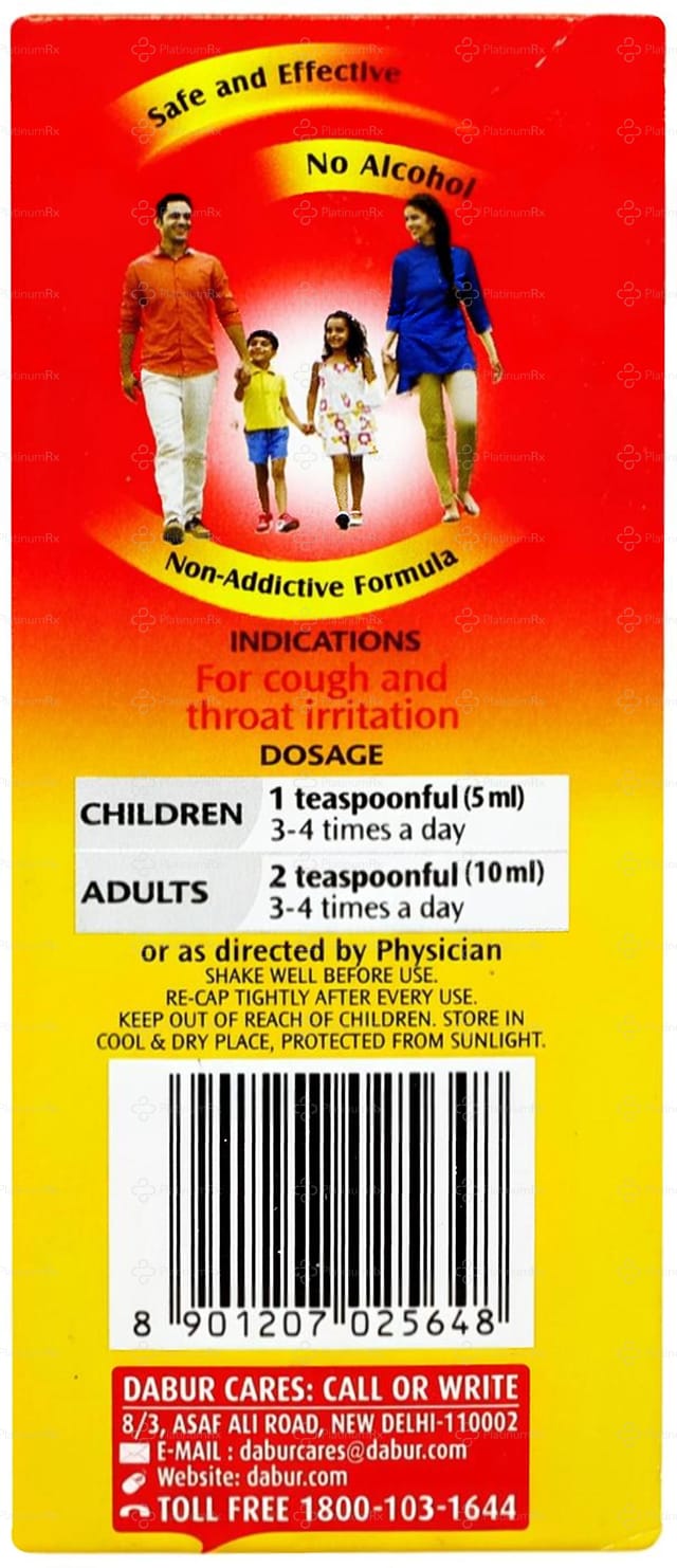 Dabur Honitus Cough Remedy (Honey) 100ml