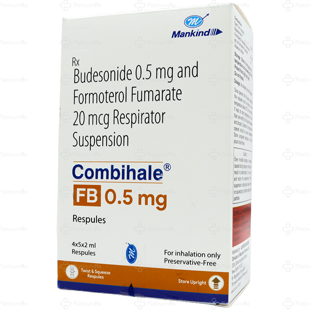 Combihale FB 500/20mcg Respules 5X2ml