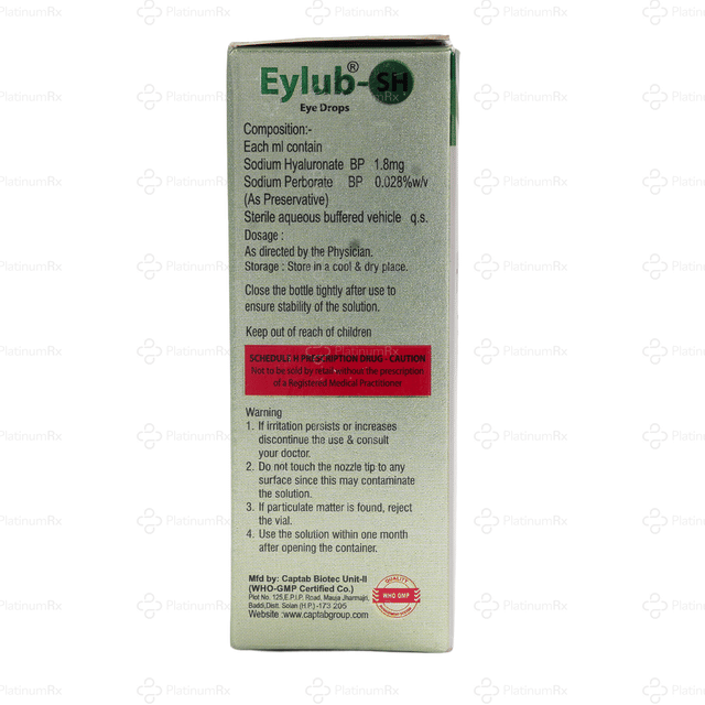 Eylub SH Eye Drop 10ml