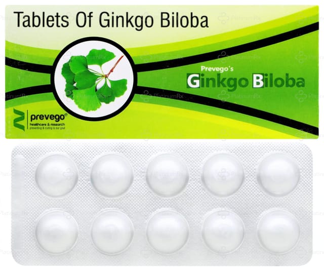 Prevegos Ginkgo Biloba 40mg Tablet 10s