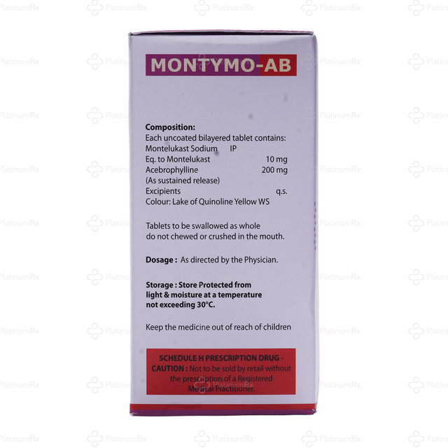 Montymo AB 200/10mg Tablet SR 10s