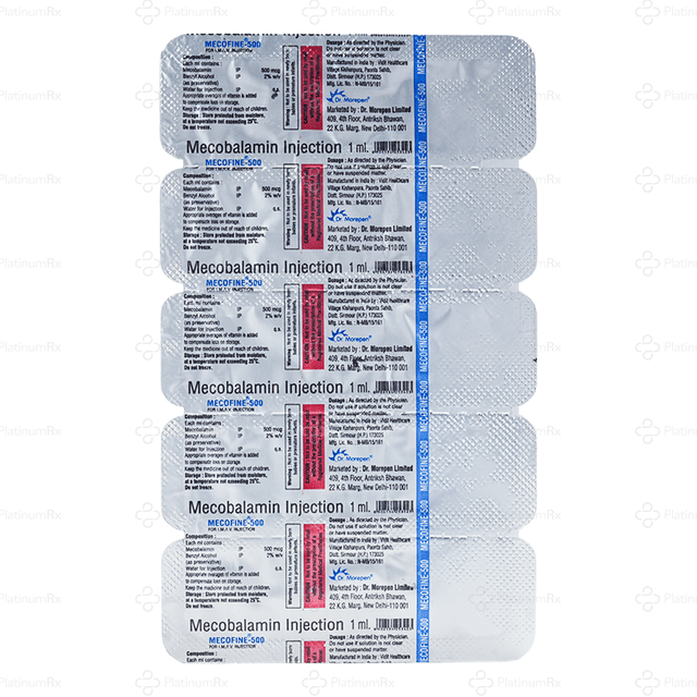 Mecofine 500mcg Injection 1ml