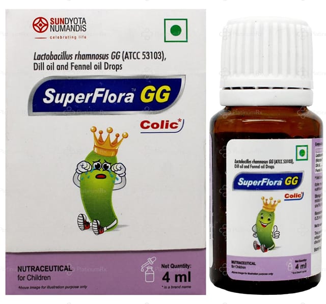 SuperFlora GG Colic drops 4ml