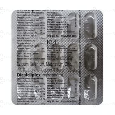 Dicalciiplex Tablet 15s