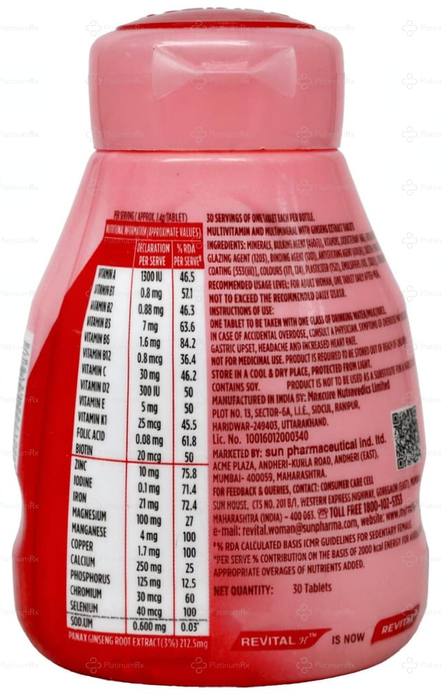 Revital Women Multivitamin Tablet 30s