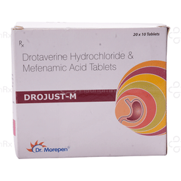 Drojust M 80/250mg Tablet 10s
